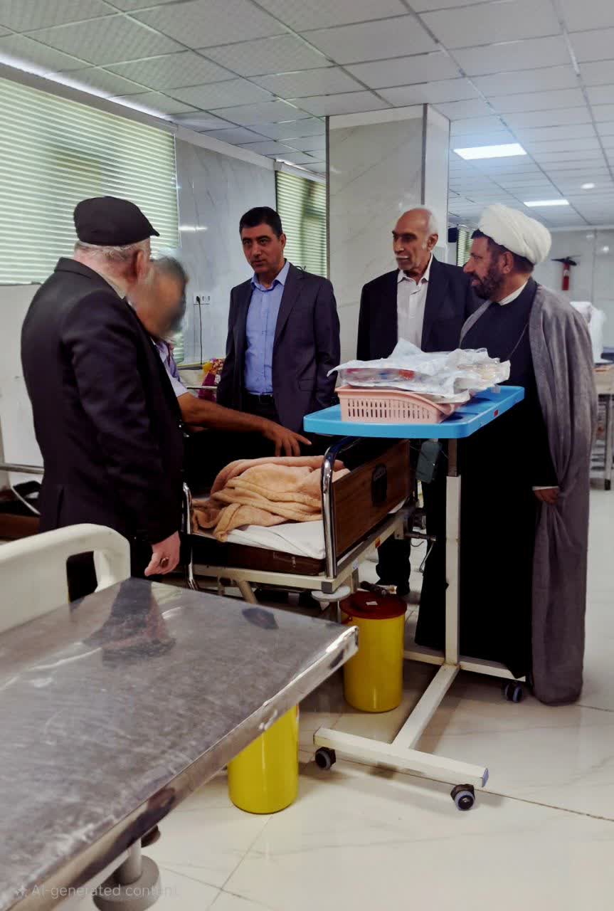 بازدید از مرکز دیالیز انجمن حمایت از بیمراان خاص شهرستان قدس